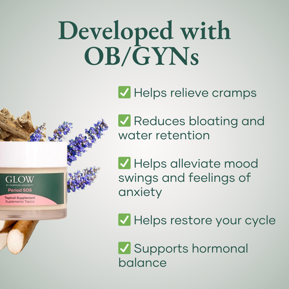 Period SOS Cream by Glow by Hormone University