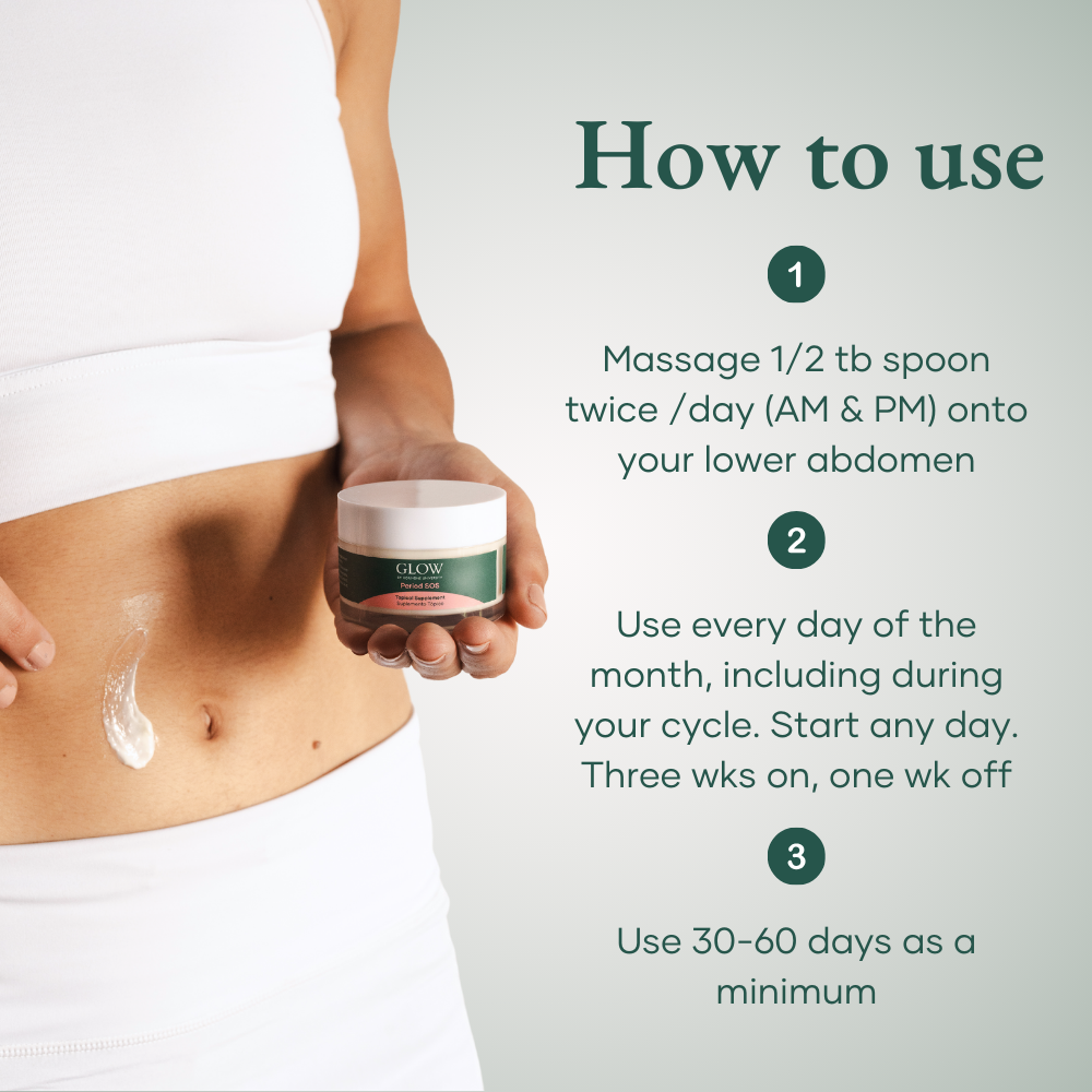 Period SOS Cream by Glow by Hormone University