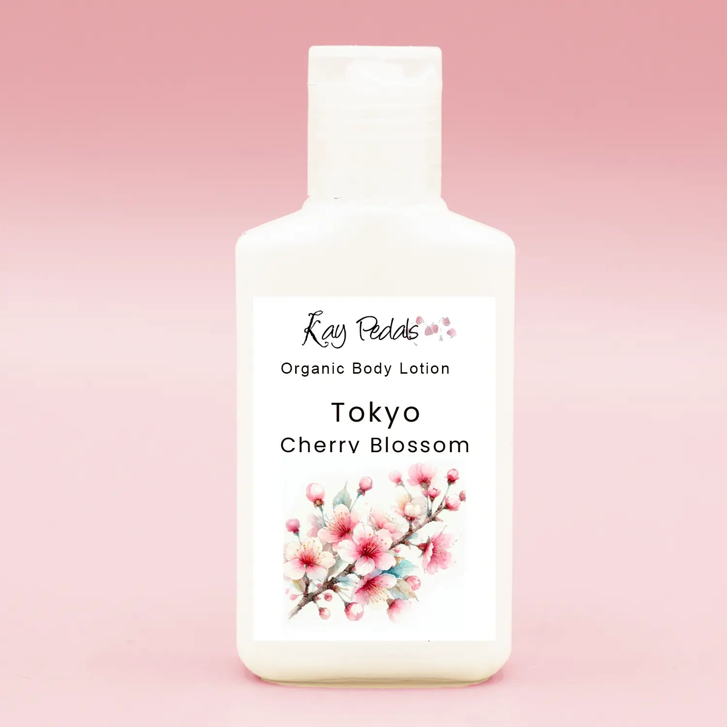 Tokyo Cherry Blossom Organic Body Lotion | Organic Body Cream | Shea Butter Lotion |  Almond Body Lotion | Fragrance Lotion