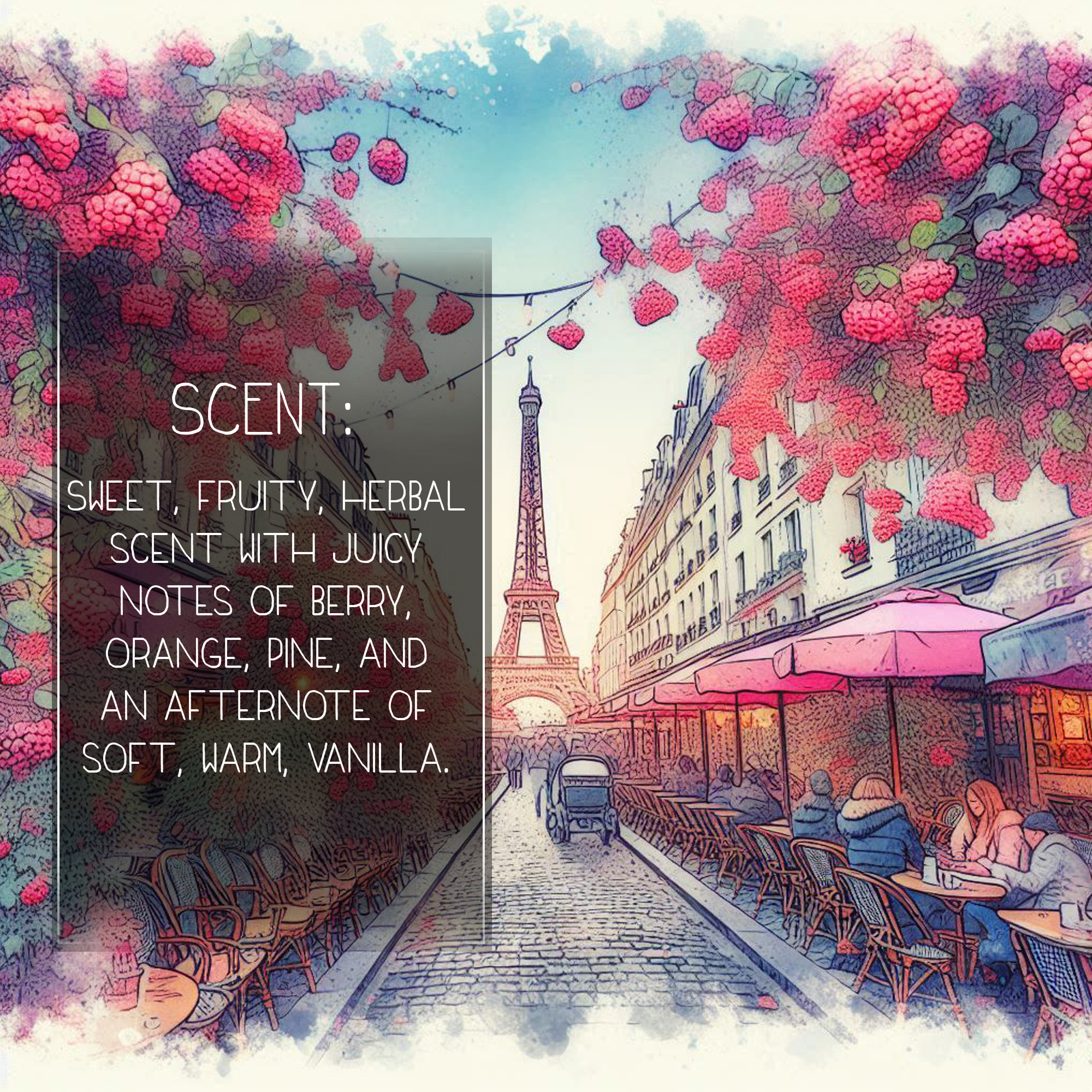Breakfast In Paris Natural Body Lotion Made With Sensitive Skin Fragrance Oil | Organic Unrefined African Shea Butter | Organic Sweet Almond Oil | Organic Avocado Oil